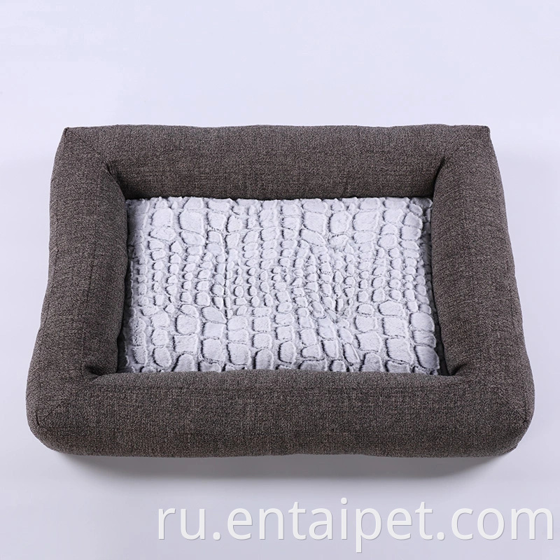 Chenille Fabric уникальный продукт для домашних животных оптом роскошный мягкий домашний кровать